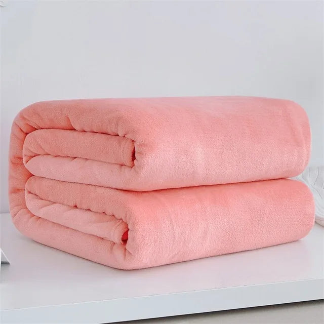 Super Soft Coral Fleece Blanket