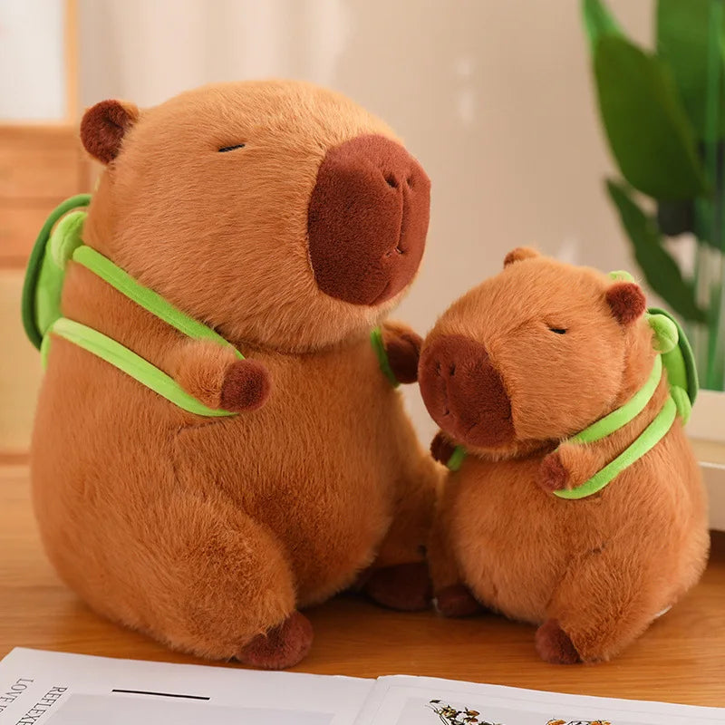 Fluffy Capybara Plush Doll Home Decor