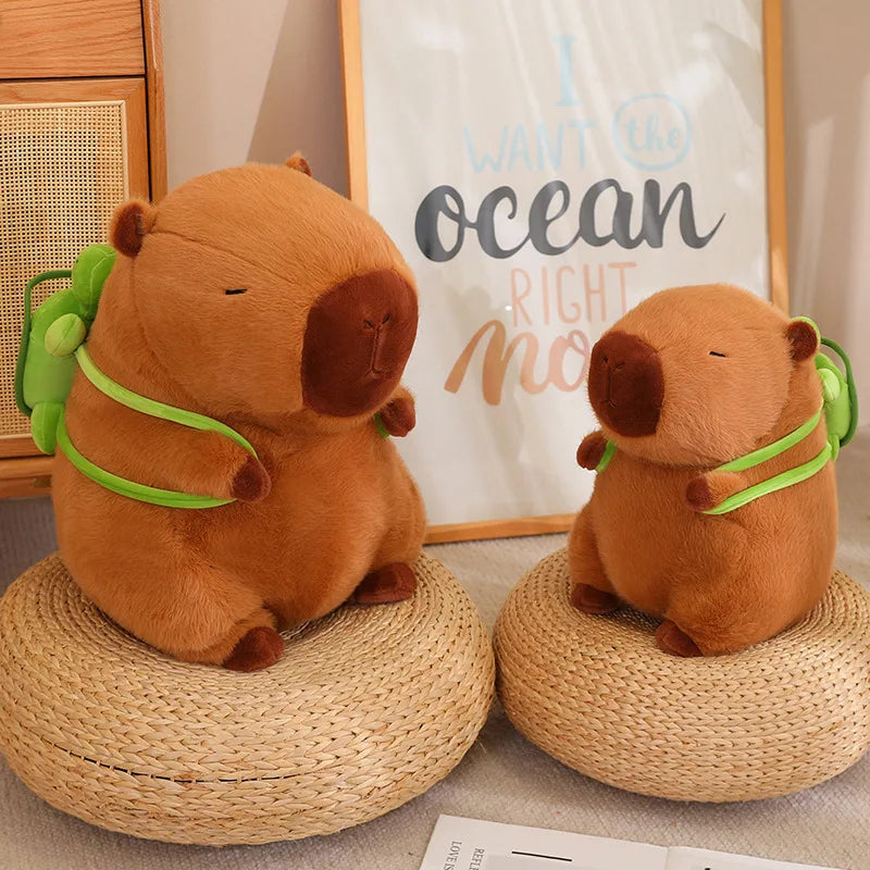 Fluffy Capybara Plush Doll Home Decor