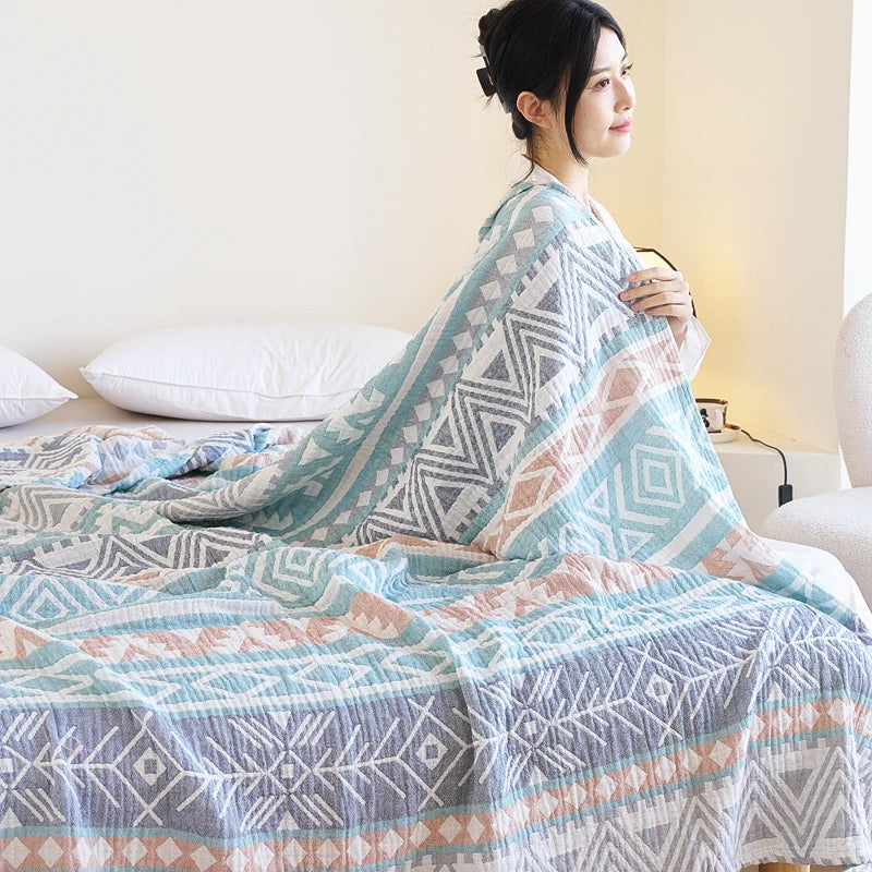 Cotton Gauze Breathable Blanket