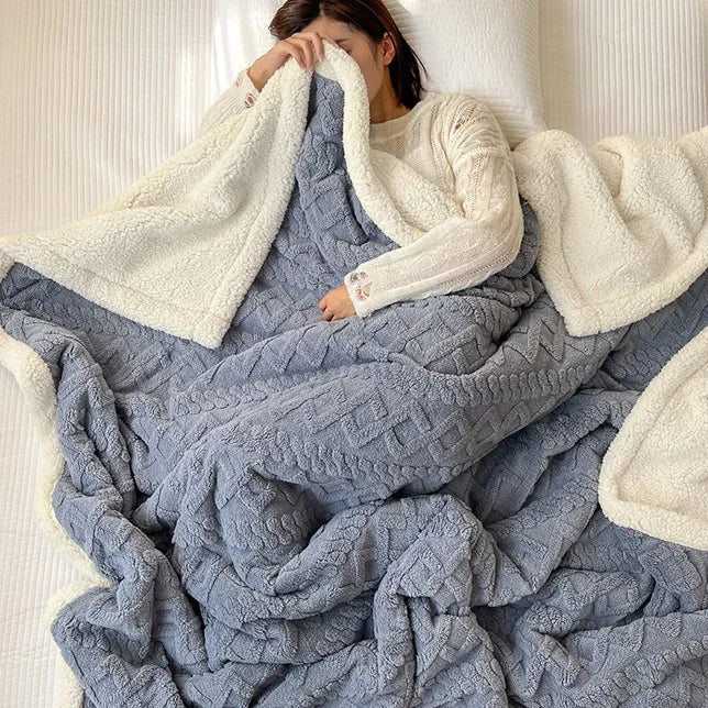 Air Conditioning Soft Woolen Blanket