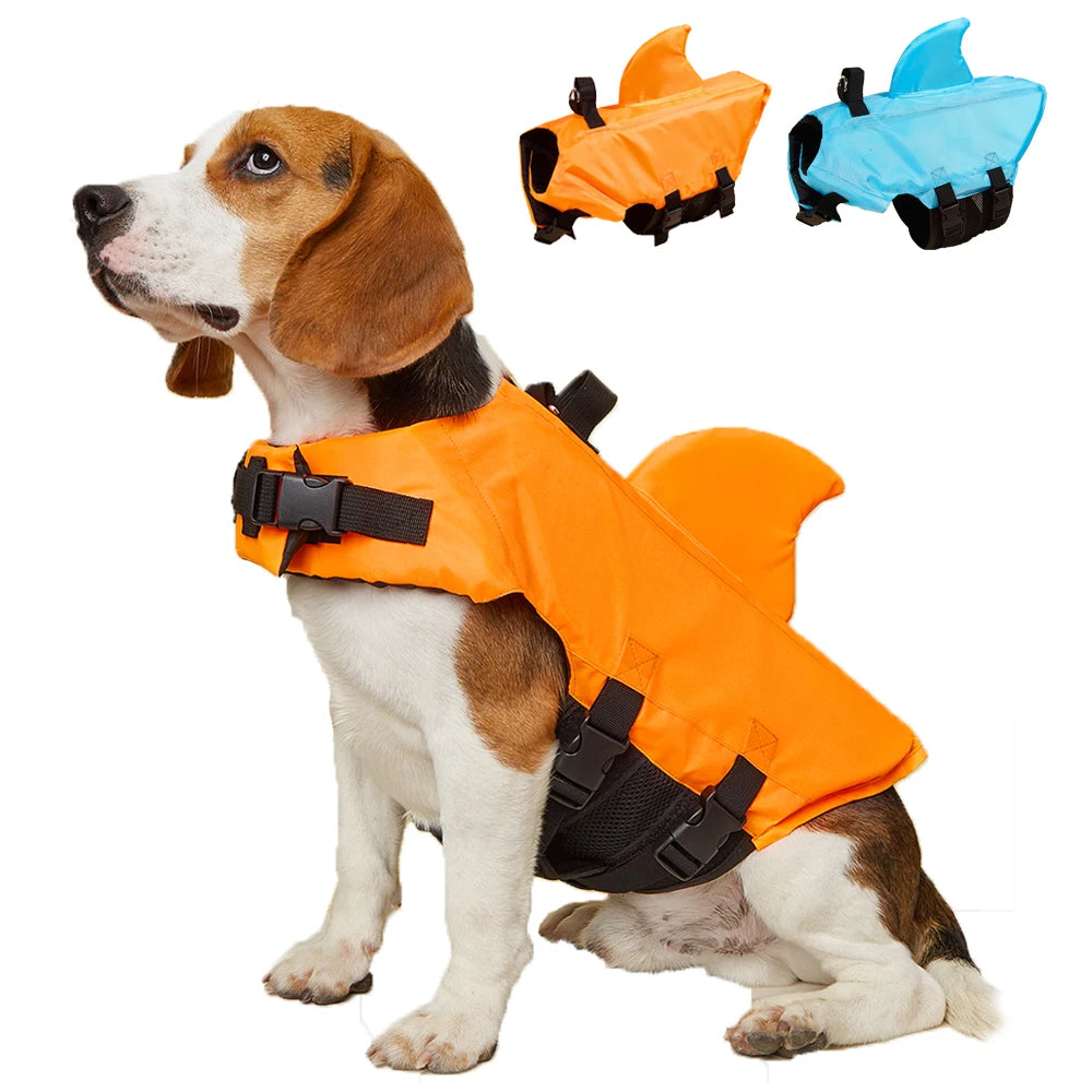 Enhanced Shark Dog Life Jacket