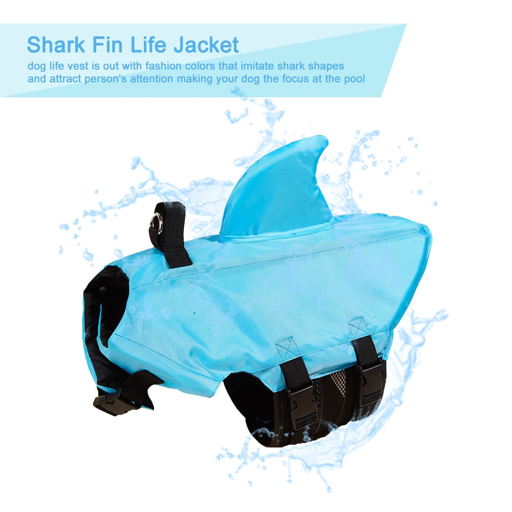 Enhanced Shark Dog Life Jacket