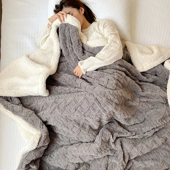 Air Conditioning Soft Woolen Blanket