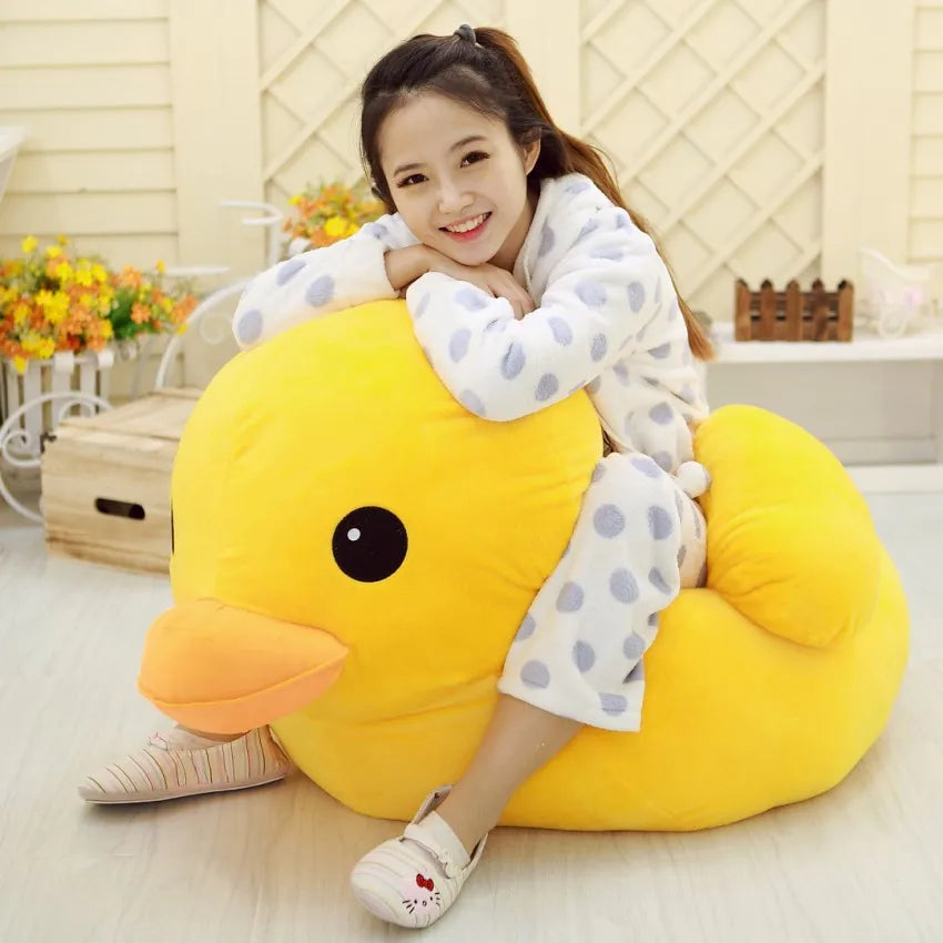 Big Yellow Duck Plush Dolls Toy