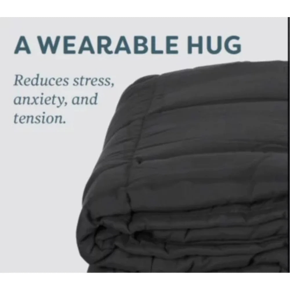 Plush Soothes and Relaxes Weighted Blanket