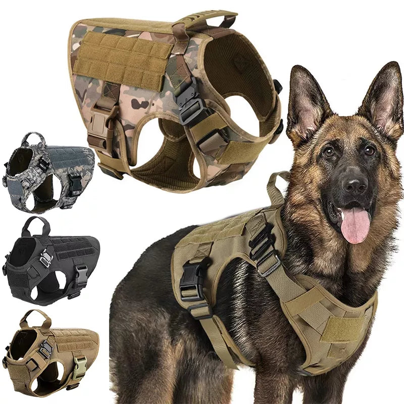 Tactical Dog Harness Military Vest